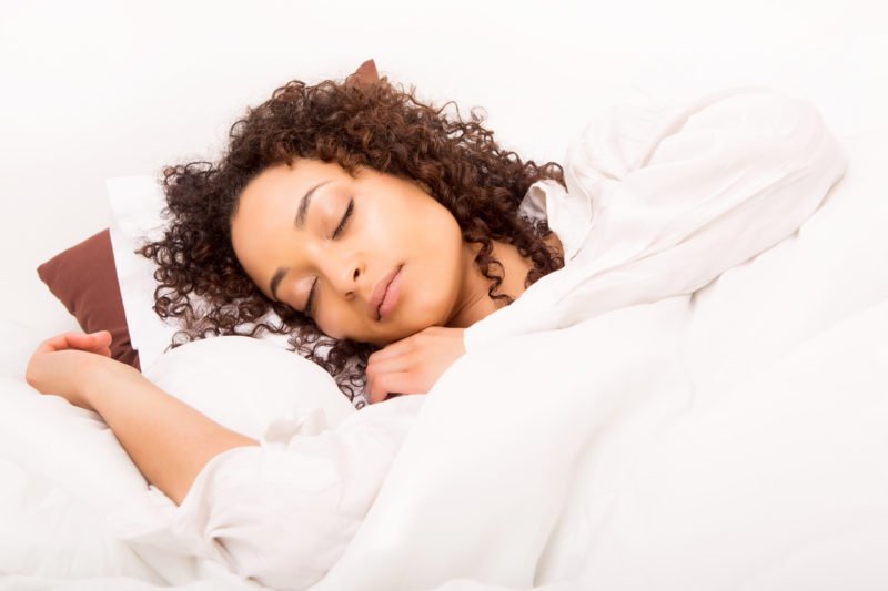 sleeping-woman