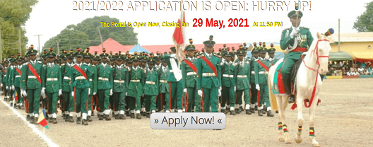 Nigerian Military School Admission Form On Sale for 2021/2022 Session