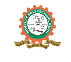 Novelty Polytechnic Admission Form for 2022/2023 Session