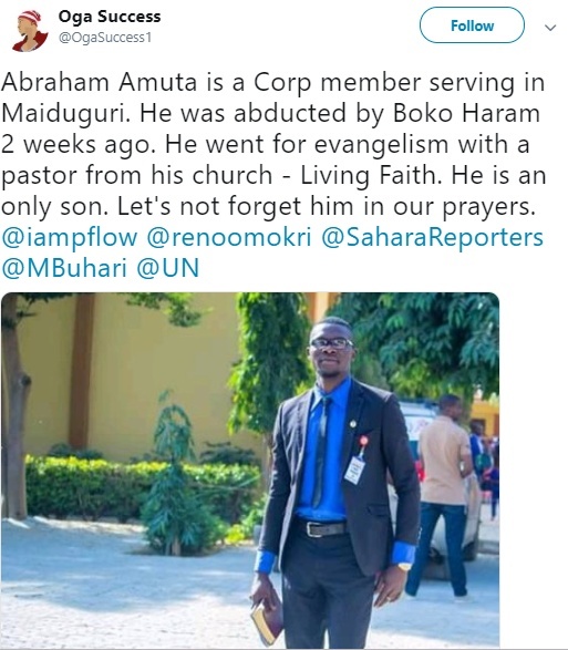 NYSC Confirms Adoption of Corps Member in Borno