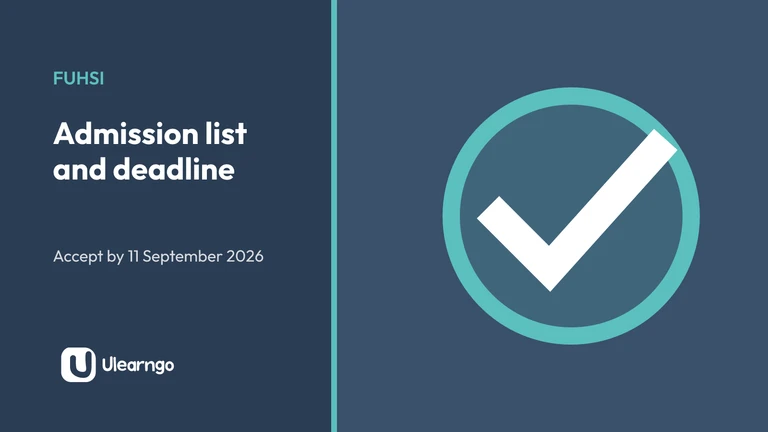 FUHSI Admission List 2026/2027 and Acceptance Deadline