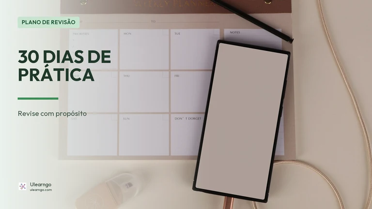 Plano de revisão do ENEM: 30 dias de prática