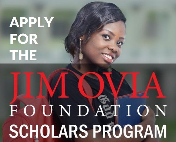 Jim Ovia Foundation Scholarships