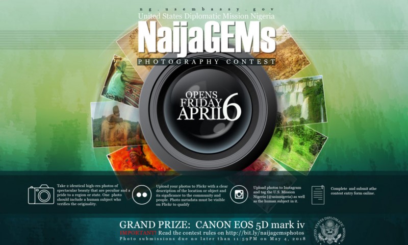 U.S. Mission Nigeria NaijaGems Photography Contest 2018