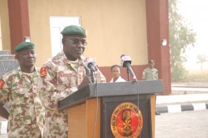 Photos: Buratai Inaugurates Science Faculty Complex in Nigerian Army University, Biu