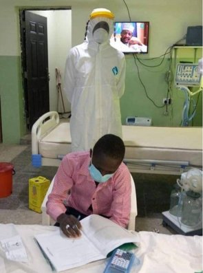 WAEC Candidate in isolation centre