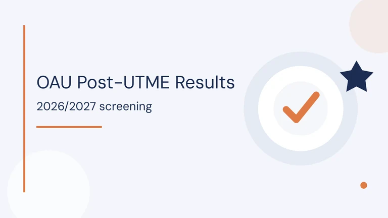 OAU Releases 2026 Post-UTME Results