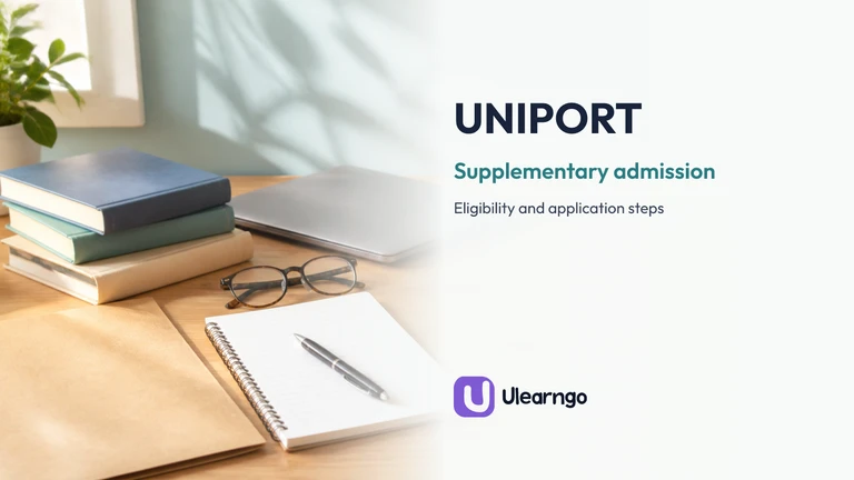 UNIPORT Supplementary Admission 2026/2027: Eligibility and How to Apply