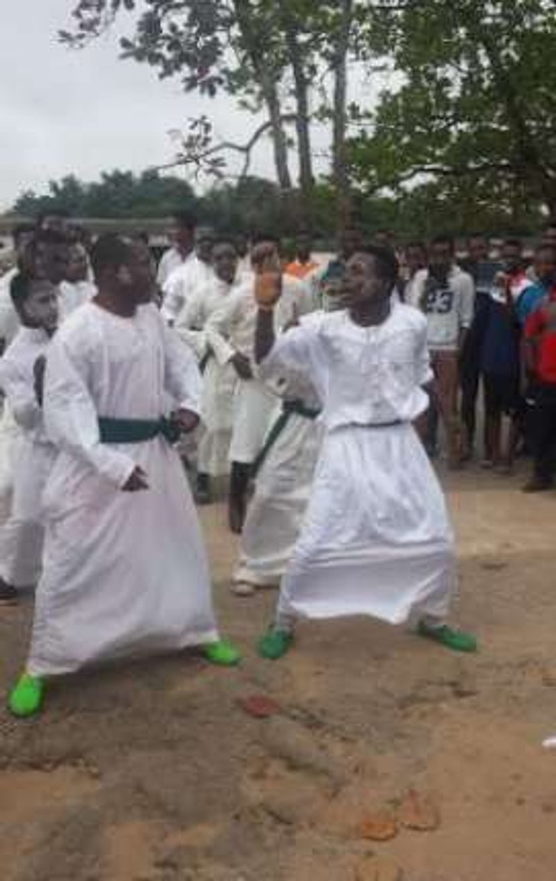 OAU students stage hilarious costumed dance in mock Independence Anniversary