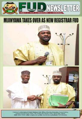FUD Gets New Registrar