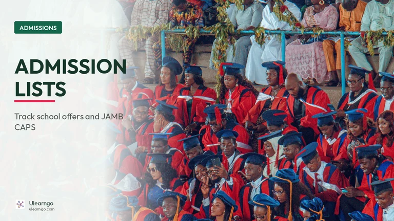 Nigerian Schools Admission Lists 2026/2027