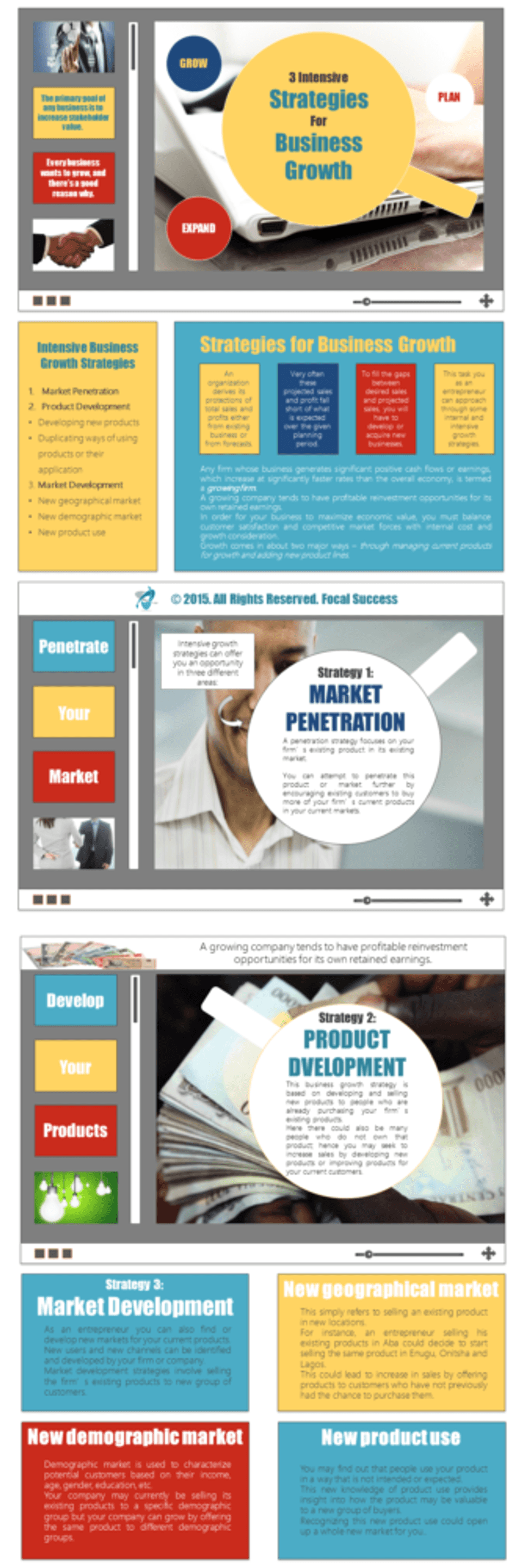 3 Intensive Strategies for Business Growth (Business Growth Series 2)