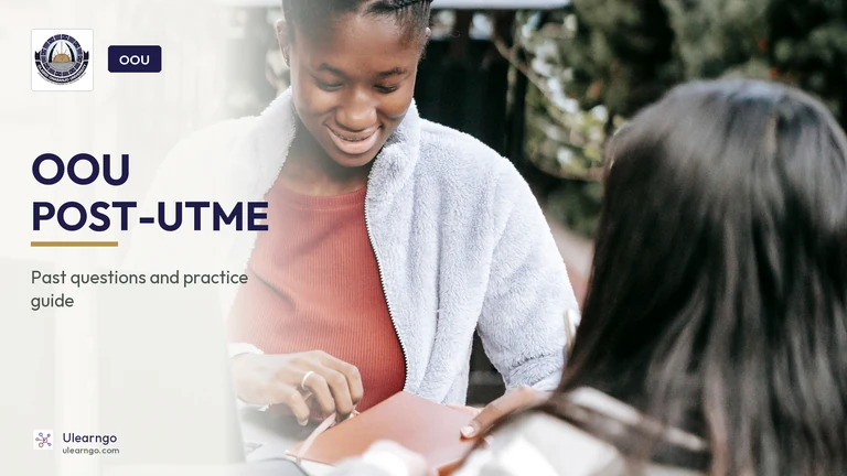 OOU Post UTME Past Questions and Answers: Practice Guide
