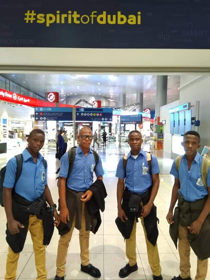 4 Nigerian School Boys from Anambra Win Bronze Medal at World Tech Festival