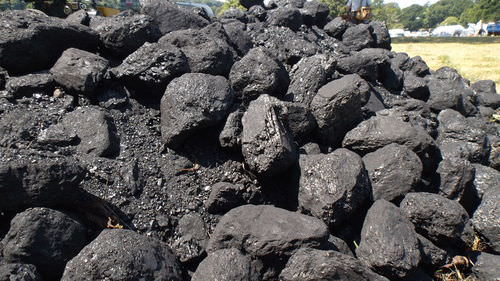 Lumps of coal