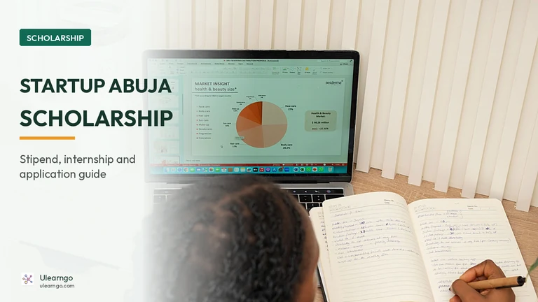 Startup Abuja Scholarship 2026: Stipend and Paid Internship