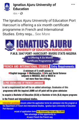 iaue french and international studies admission form
