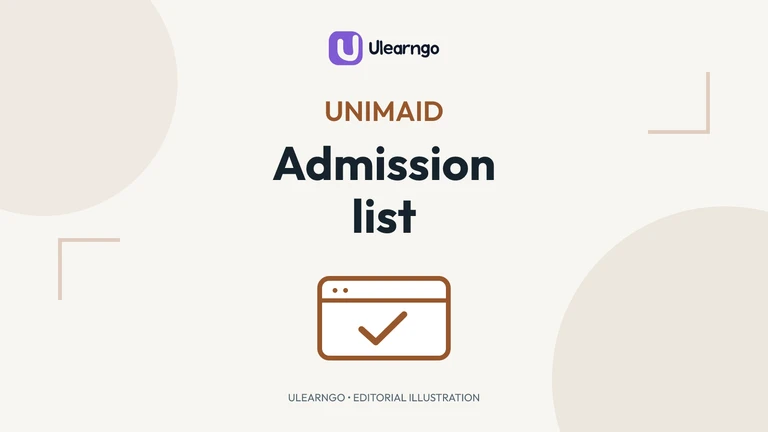 UNIMAID Admission List 2026/2027: Check JAMB CAPS
