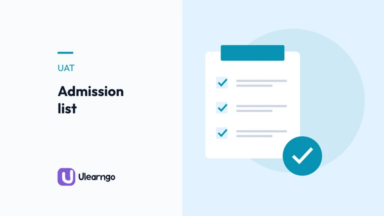 UAT Admission List 2026/2027: Check the Official Portal