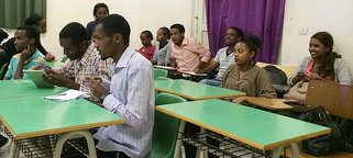 Ethiopian students
