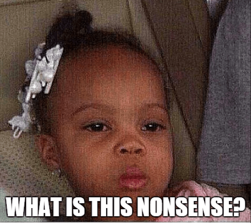 When the gate gets blocked because some students just decided to start protesting.