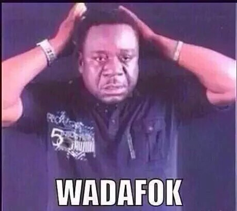 When you get to Yaba and see the  queue for the shuttle.