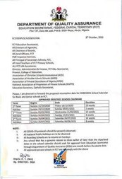 fct resumption date