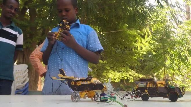 Somalia's 13-year-old inventor