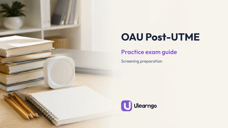 OAU Post-UTME Practice Exam: 2026 Screening Prep