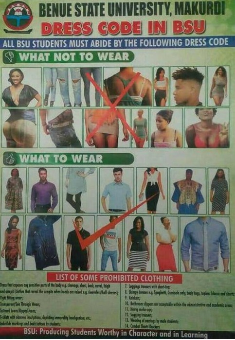 BSU Releases Acceptable Dress Code For Students